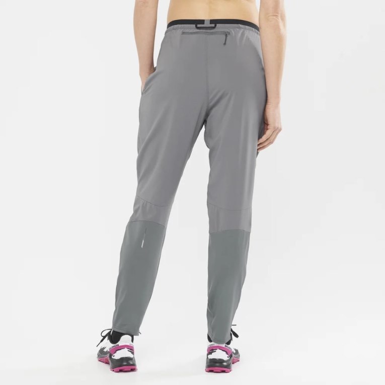 Pantalones Deportivos Salomon Cross Run Mujer Grises | MX FGTM571